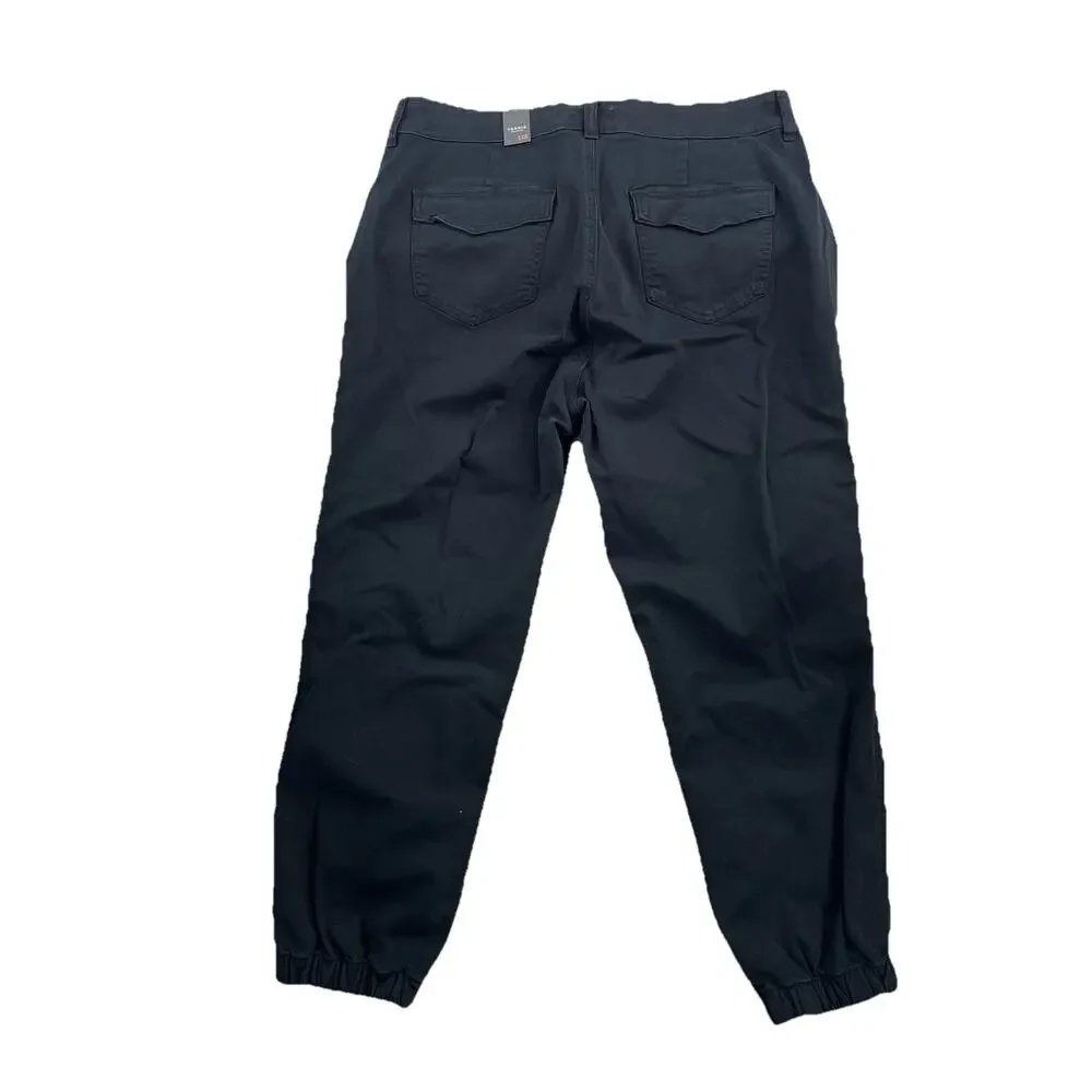 NEW Torrid Women Utility Twill Jogger Size 14 Deep Black Stretch 26" In 55-22 - Picture 1 of 9